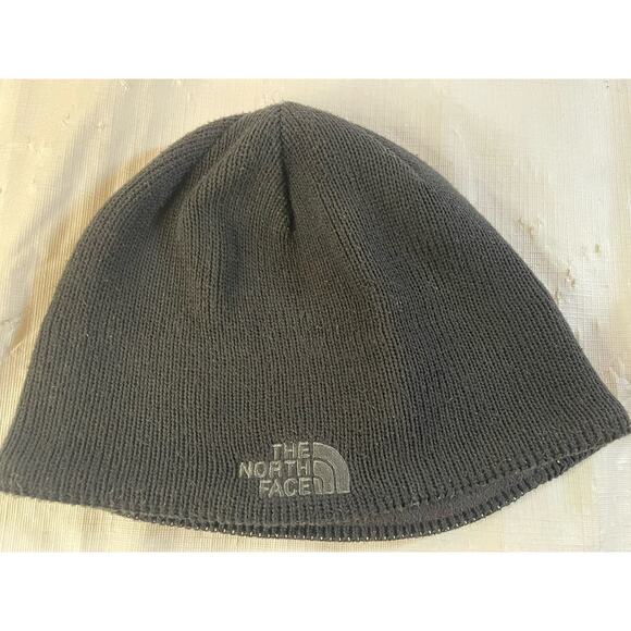 The North Face Black Winter Hat Beanie GUC - Picture 5 of 7